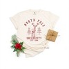 Simply Sage Market Women's North Pole University Deer Short Sleeve Garment Dyed Tee - 2 of 2