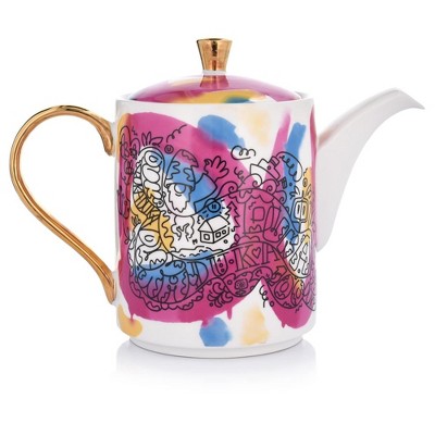 DUKA Street Art Teapot