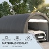 Gewnee Anti-UV PE Canopy Cover for Car - 4 of 4