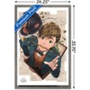 Trends International The Wizarding World: Dynasty Designs - Newt Scamander Framed Wall Poster Prints - 3 of 4