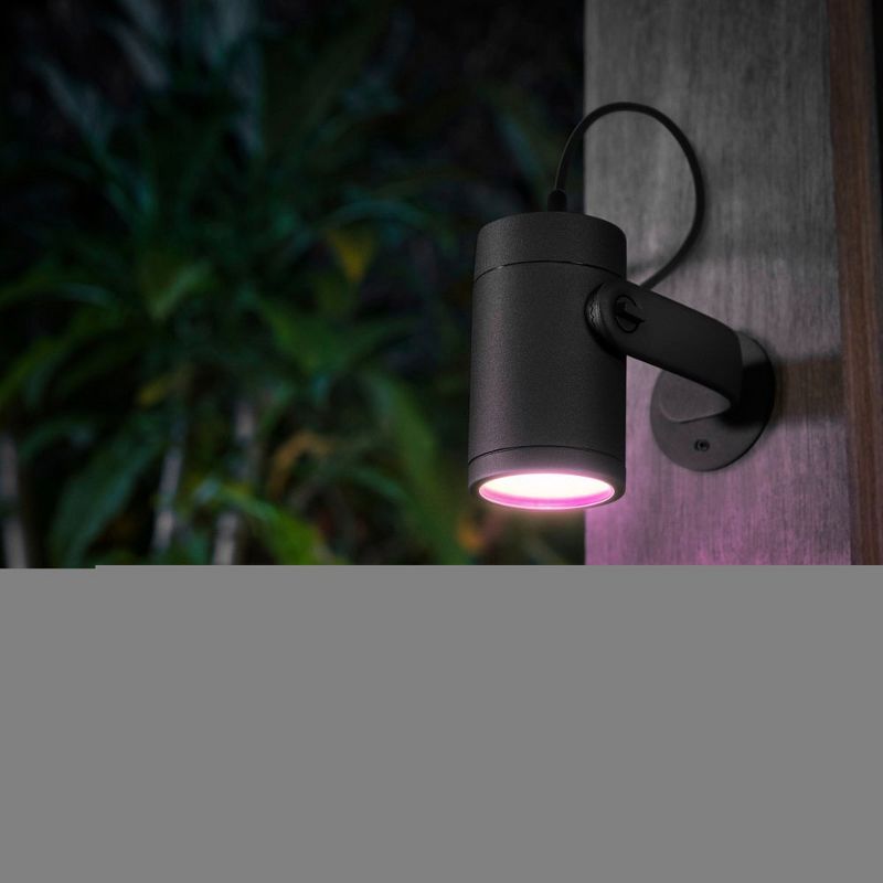 Philips Hue Lily White & Color Outdoor Spot Light Base kit 3-pk, 5 of 8