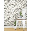 Roommates Cat Coquillette Eucalyptus Peel And Stick Wallpaper Gray : Target