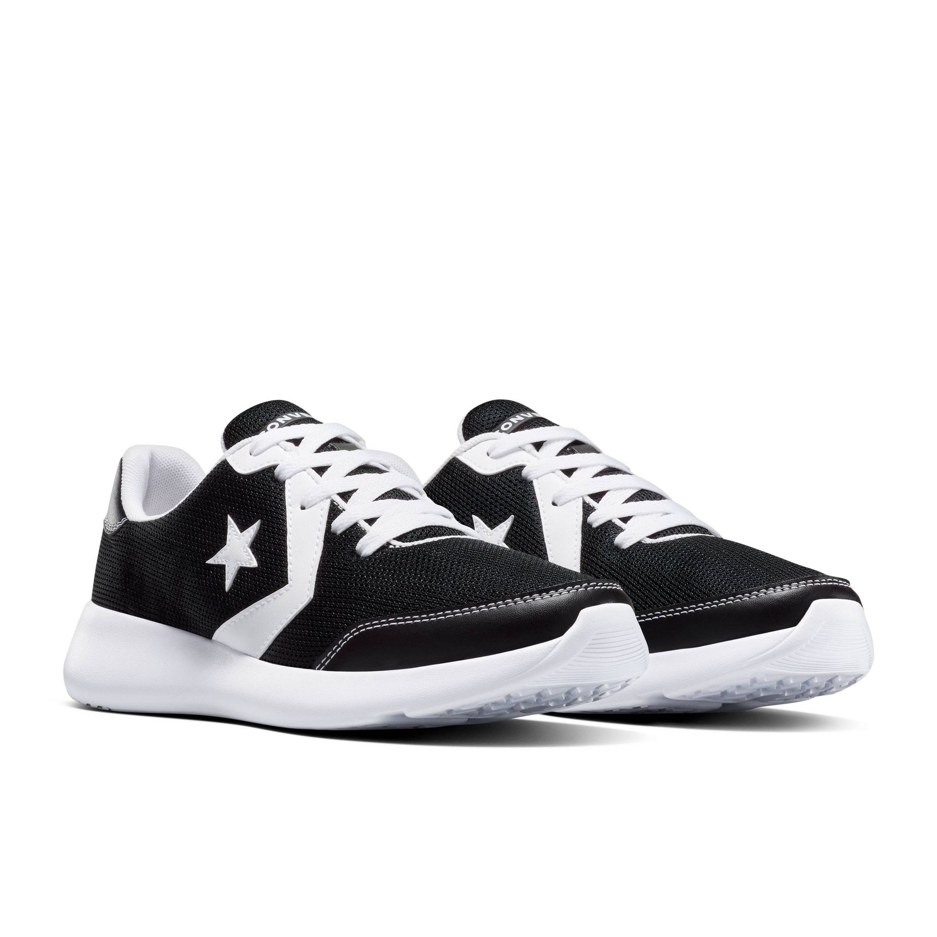 Converse Adult Day One Trainer Sneakers - Black/White M9/W10.5