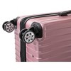 Rockland 3 Set 2-Piece Hardside Spinner Wheel Upright Luggages with Tote Pink - 4 of 4