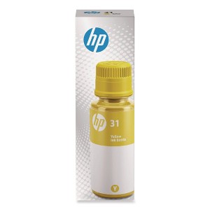 HP 31 70ml Yellow Bottled Ink Cartridge - 1 of 4