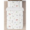 Sweet Jojo Designs Gender Neutral Unisex Twin Comforter Bedding Set Farm Animals Multicolor 4 pc - image 3 of 4