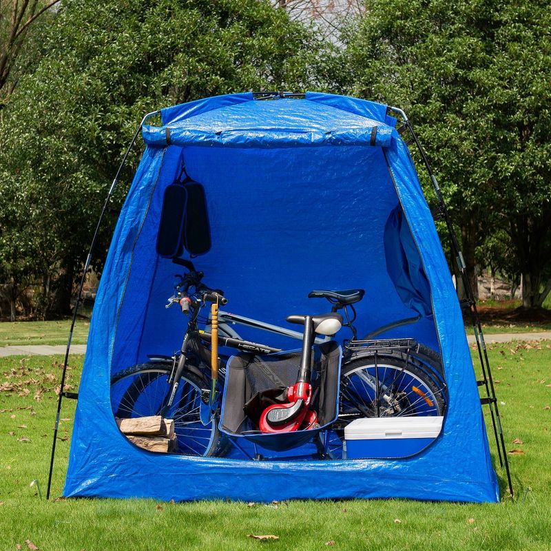 6&#39;x4&#39; Bike Storage Tent - Eighteen Tek, 3 of 8