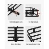 VEVOR 53" x 19" x 5",Hitch Cargo Carrier,500 lbs Capacity Hitch Cargo Carrier with Hitch Stabilizer & Ratchet Straps,Hitch Mount Cargo Carrier ,Black - 4 of 4