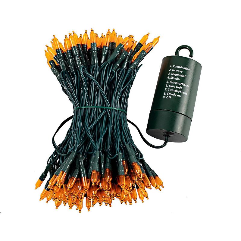 Joiedomi 200 Orange Battery Powered String Lights, 3 of 6
