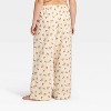 Women's Flannel Wide Leg Pajama Pants - Wild Fable™ - 2 of 3