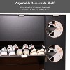 ELECWISH Shoe Cabinet with Doors, Slim Freestanding Shoe Storage Cabinet, 22 Pair Shoe Rack Organizer with 3 Flip Drawers for Entryway - 4 of 4