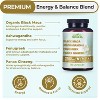 Why Not Natural 4-in-1 Organic Black Maca Root, Ashwagandha, Fenugreek, Panax Ginseng Capsules, Supplement for Men and Women, 120 Capsules - 2 of 4
