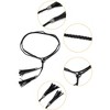 INSPIRE CHIC Women's Tassels Braided Woven Skinny Belts for Dress - 2 of 4