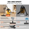 VEVOR Shop Vacuum Wet And Dry, 5 Gallon 6 Peak HP Wet/Dry Vac, Powerful Suction with Blower Function,Small Shop Vac Perfect - 3 of 4