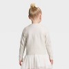Toddler Girls' Crewneck Cardigan - Cat & Jack™ - 3 of 4