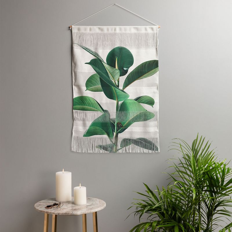 Cassia Beck Rubber Fig Fiber Wall Hanging - Society6, 2 of 4