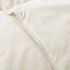 Peace Nest All-Season Medium Warmth Solid Pattern Duvet Insert White Goose Feather Comforter - 3 of 4