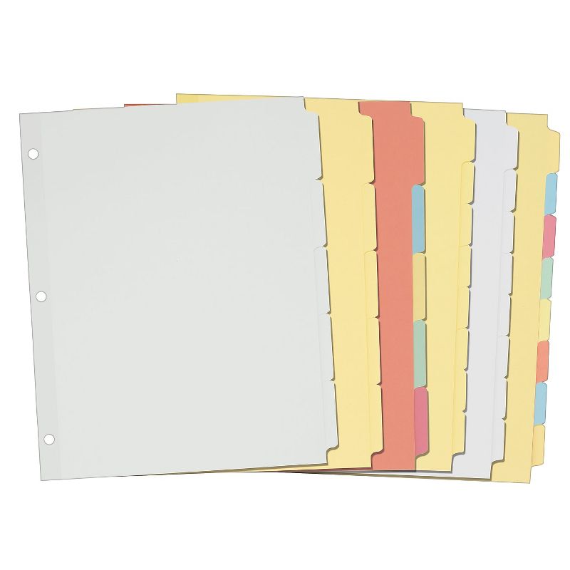 Avery Write-On Plain-Tab Dividers 5-Tab Letter 36 Sets 11501, 5 of 7