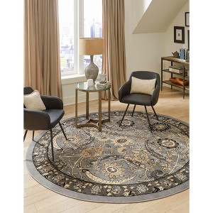 Unique Loom    Espahan Cape Cod Area Rug - 1 of 4