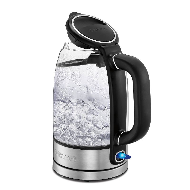 Cuisinart 1.7L Cordless Glass Electric Kettle Stainless Steel - GK-17N, 4 of 5