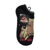 Boys' Disney Jurassic No Show Socks -Black - 2 of 4