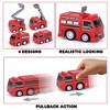 ArtCreativity Mini Pullback Fire Truck Toys (Pack of 24) - 4 of 4