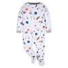 Gerber Baby Boys' Long Sleeve Sleep 'N Plays - 4-Pack - image 3 of 4