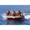 AIRHEAD AHGF-3 G-Force 3 Triple Rider Inflatable Towable Tube w/ 60' Tow Rope - image 3 of 4