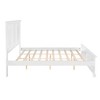 KIGFTSOD King Size Bed with Tall Headboard & Footboard, Pinewood Bed with Strengthened Bed Frame - 2 of 4