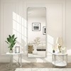 Apmir Rectangular Aluminum Alloy Framed and Tempered Glass Wall Bathroom Vanity Mirror in Matte Black/ Gold/ Silver/ Brown - 3 of 4