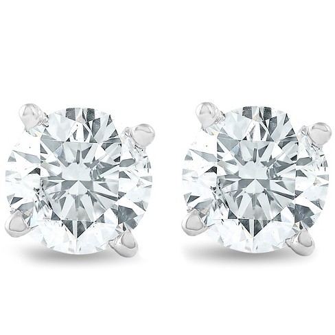 1 ct. tw. Round Cut Diamond Earrings Studs | AE14-017