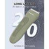MANSPOT Manscape Body Trimmers, Electric Ball Trimmer Shaver,Hypoallergenic Ceramic Blade Heads,Waterproof, Green - 4 of 4
