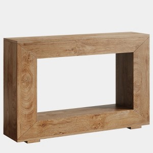 Dexmalle Vintage 47 Inches Farmhouse Console Table with Storage,Living Room - 1 of 4
