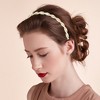 Unique Bargains Women's Fashion Faux Pearls Different Designs Hairbands 3 Pcs - 4 of 4