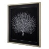 Sea Fan II Framed Wall Canvas White - Yosemite Home Decor: Modern Abstract Botanical Art, 23.6" Vertical Display - 2 of 4