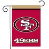 Briarwood Lane San Francisco 49ers Garden Flag NFL Licensed 18" x 12.5" - image 2 of 4