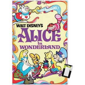 Trends International Disney Alice In Wonderland (1951) - Vibrant One Sheet Unframed Wall Poster Prints - 1 of 4