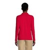 Lands' End School Uniform Women's Long Sleeve Feminine Fit Interlock Polo Shirt - 2 of 4