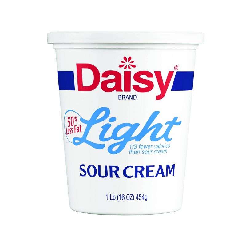 Daisy Pure & Natural Light Sour Cream - 16oz, 1 of 6