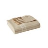 Kate Aurora Woodland Plaid Fringed Accent Throw Blanket - 50 in. x 60 in. - 3 of 4