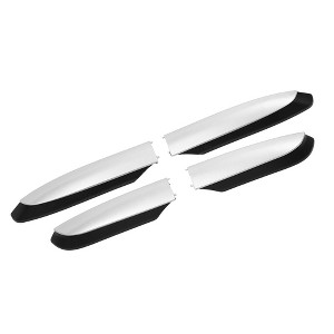 Unique Bargains Roof Rack Rail Cover End Protection Exterior Cover Shell Cap for Toyota RAV4 2013-2018 Silver Tone 1 Set - 1 of 4