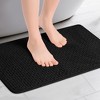 Unique Bargains Soft and Absorbent Non-Slip Chenille Bath Mat for Bathroom Floor - 2 of 4