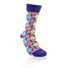 Colorful Puzzle Pattern  Socks from the Sock Panda (Women's Sizes, Adult Medium) - 3 of 4