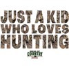 Girl's Mossy Oak Just a Kid Who Loves Hunting T-Shirt - 2 of 4