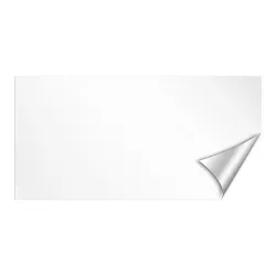 Wall Pops!  Dry Erase Board Decal 13" x 26" - White