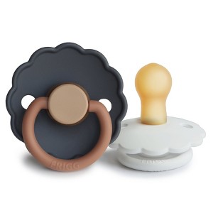 FRIGG Daisy Natural Rubber Pacifier 2-Pack - 1 of 4