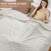 Heated Throw Blanket - Thick Soft Washable Electric Blanket with 10 Heat Settings, Washable Fast Heating Blanket Throw,  Sofa and Bed - 2 of 4