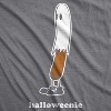 Mens Halloweenie T shirt Funny Ghost Hot Dog Tee Scary Halloween Disguise T shirt - Crazy Dog Men's T Shirt - 2 of 4