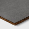 1'6"x2'6" Printed Rug Black - Threshold™ - 4 of 4