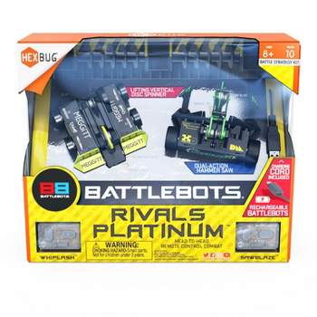 Sharper Image® Robot Combat Set, 2-Player Remote Control RC Battle Robots  for Kids & Family, LED Lights & Sound Effects, Wireless Infrared  Technology